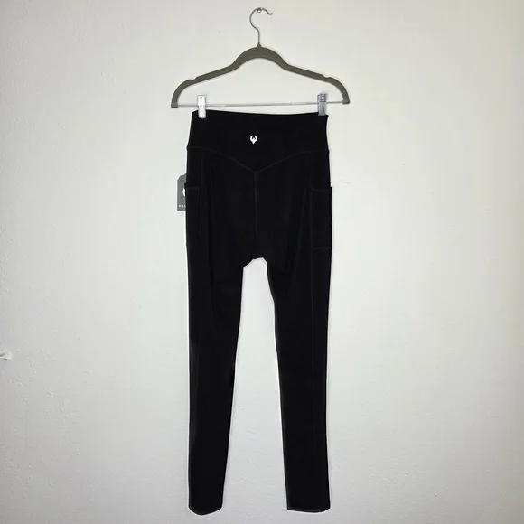 NAMARIE Sylvende Hemp yarn Classic High-Waist Black Non-Toxic Leggings M NWT - Picture 7 of 8